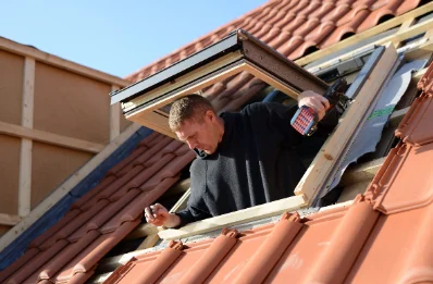 Pose de fenêtres de toit Velux à Audembert